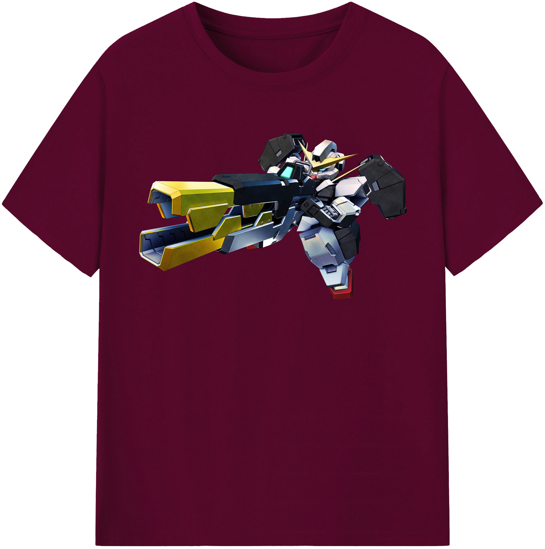 （画像用） 機動戦士ガンダム Mobile Suit Gundam レディースカジュアルプリントTシャツ（綿100％）